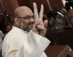 नवनियुक्त बिजेपी अध्यक्ष अमित शाह 
