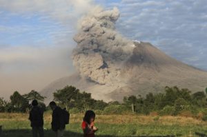 Indonesia Volcano Erupts