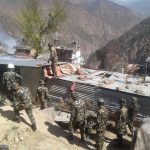 रसुवामा तीव्र हावाहुरीका कारण जनजीवन प्रभावित