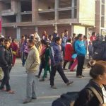 अस्थायी राजधानीको मुकाम माग्दै दाङ ठप्पको पाँचौ दिन ,यात्रुहरु अलपत्र