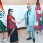 एमालेद्वारा आयोजित रात्रिभोजमा ओली र स्वराजबीच भेटवार्ता