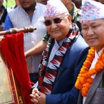 प्रधानमन्त्री ओलीले एकै दिन गरे चार सडक र विरिङ पुलको शिलान्यास