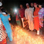 पार्टी एकताको खुसियालीमा देशभर दीपावली,बालुवाटारमा काटियो केक