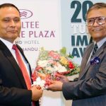 कुलमान घिसिङ ‘बेस्ट पर्सनालिटी अफ दी इयर’ अवार्डबाट सम्मानित