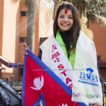 मिस ग्लोब २०१८ को ग्राण्ड फिनालेमा पहिलो पटक नेपालको प्रतिनिधित्व गर्दै कोपिला अधिकारी