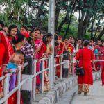 पशुपतिनाथ मन्दिरमा बिहानैदेखि घुइँचो, यसरी मिलाइएको छ दर्शनको व्यवस्था