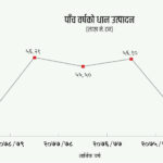 नेपालमा धान उत्पादन पाँच वर्षयताकै न्यून, कुन प्रदेशमा कति घट्यो ?
