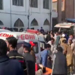 पाकिस्तानको मस्जिदमा आत्मघाती बम विष्फोट, ३६ जनाको मृत्यु