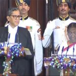 भारतीय राष्ट्रपति द्रौपदी मुर्मुले लिइन् शपथ
