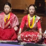 पशुपति बौद्ध तपोधाममा नारीहरूले तीज पर्व मनाउँदै शिव साधना र ध्यानमा सहभागी